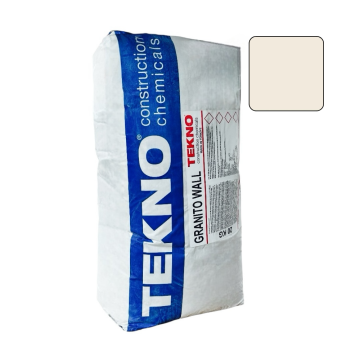 Декоративна штукатурка Granito Wall  (кремовий колір RAL 9001) (Граніто Вол)